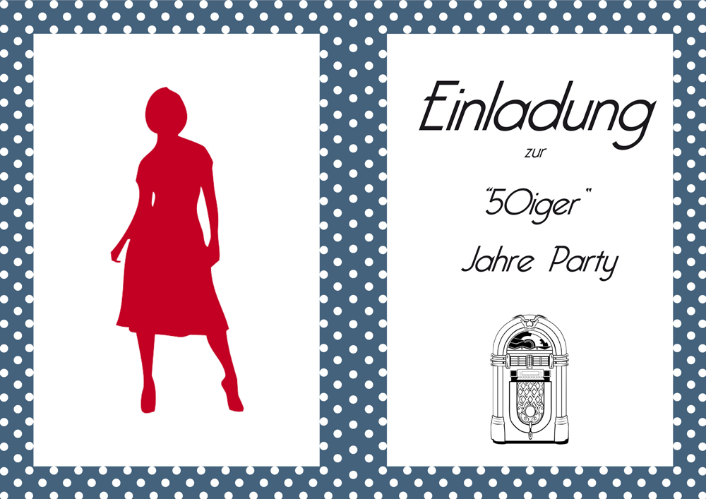 Illustration Einladungskarte