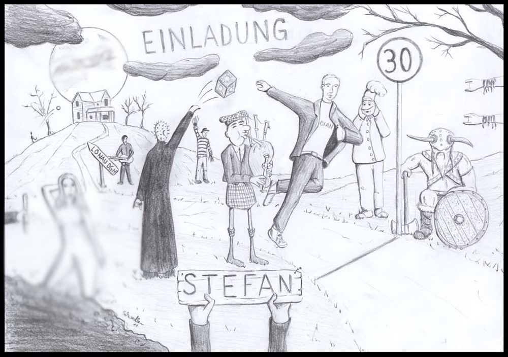 Illustration Einladungskarte