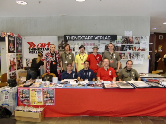 Teamfoto - TheNextArt Verlag - Erlangen 2010